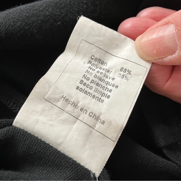 TOV Holy- G inc Short Sleeve  Black Dress Tunic Zipper Up Back Size EUR 40/US 8 - Picture 14 of 14